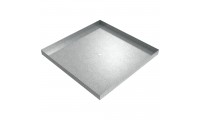 Drain Pan - 28" x 28" x 2" - Galvanized Steel