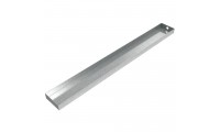 Heavy Duty Drain Trough - 52.5" x 6" x 2" - Galvanized Steel