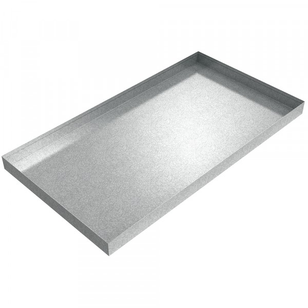 Paint Filter Drip Pan - 35" x 19" x 2" - Galvanized Steel