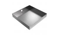 Drain Pan - 12" x 12" x 2" - Stainless Steel