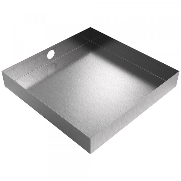 Drain Pan - 16" x 16" x 2.5 - Stainless Steel