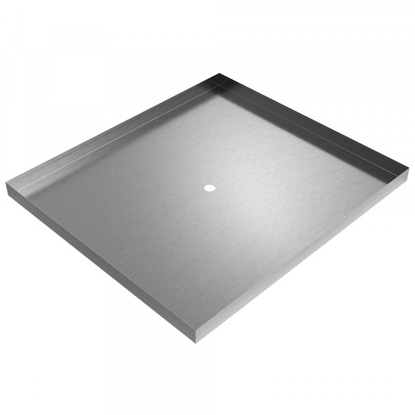 Drain Pan - 36" x 32" x 2" - Stainless Steel