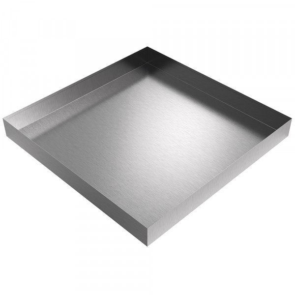 Drip Pan - 36" x 36" x 4" - Stainless Steel