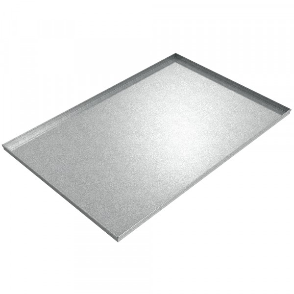 Assembly Drip Pan - 72" x 48" x 2" - Galvanized Steel