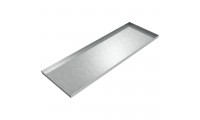 Assembly Drip Pan - 72" x 24" x 2" - Galvanized Steel