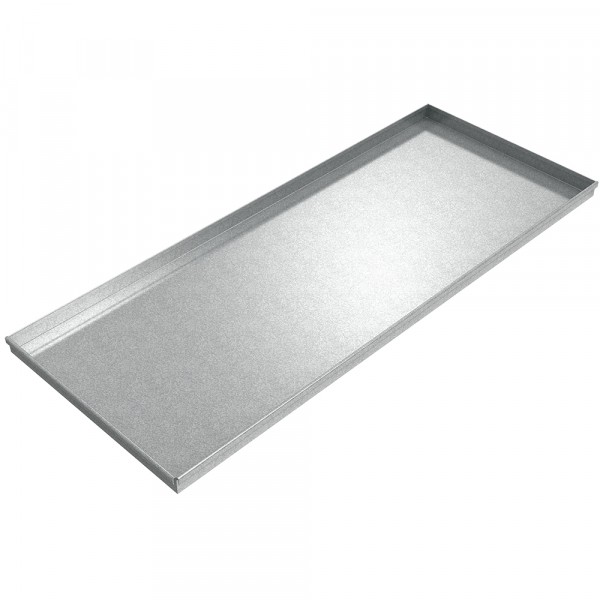 Assembly Drip Pan - 60" x 24" x 2" - Galvanized Steel