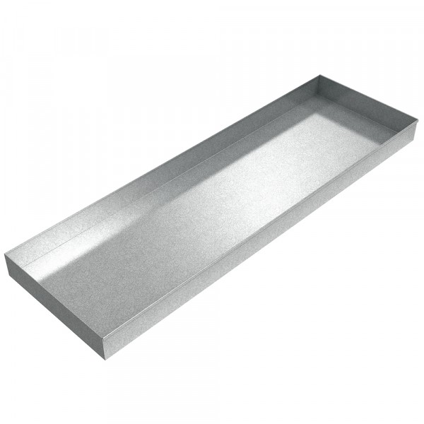 Assembly Drip Pan - 96x30x6 - 14ga Galv Steel 