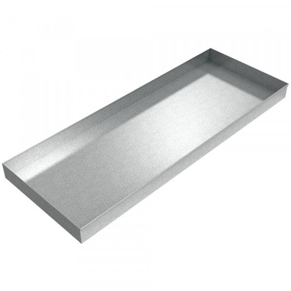 Assembly Drip Pan - 96x36x6 - 14ga Galvanized Steel