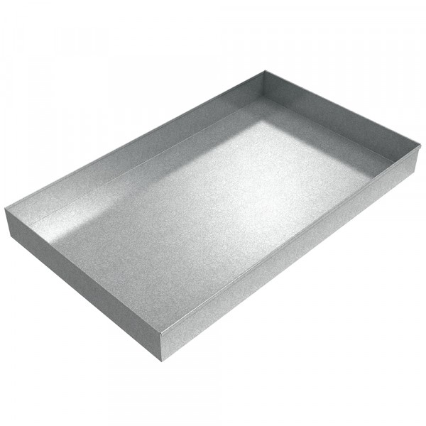 Assembly Drip Pan - 60x36x6 - 14ga Galvanized Steel