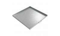 Handled Drip Pan - 36" x 36" x 2" - Galvanized Steel