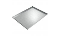 Handled Drip Pan - 48" x 36" x 2" - Galvanized Steel 