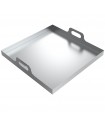 Handled Drip Pan - 24" x 24" x 2" - Aluminum