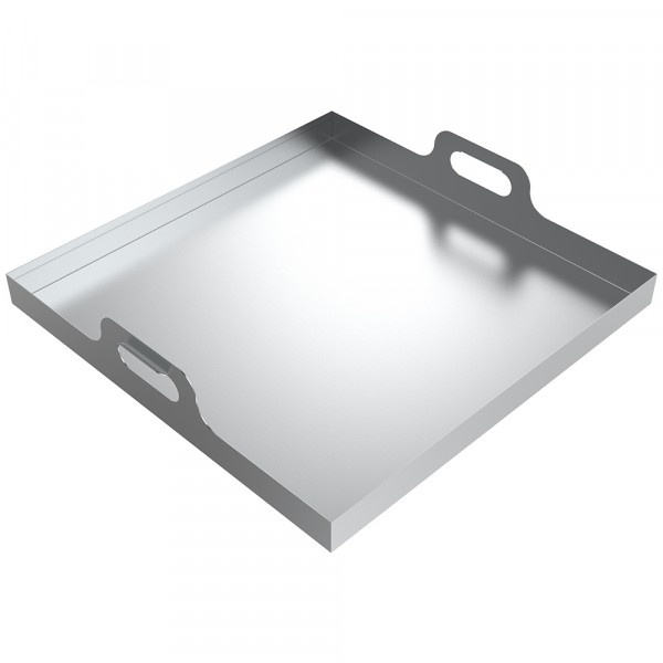 Handled Drip Pan - 24" x 24" x 2" - Aluminum