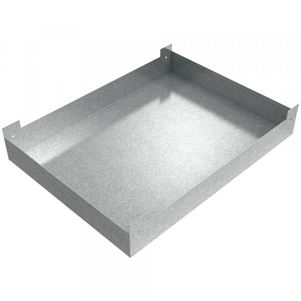 Hanging Drip Pan - 24" x 18" x 4" - Galvanized Steel