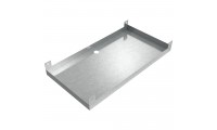 Aviation Facility Hanging Drain Pan - 34" x 18" x 2" - Galvanized Steel