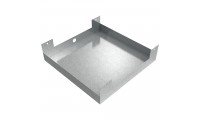 Hanging Drain Pan - 24" x 24" x 3" - Galvanized Steel