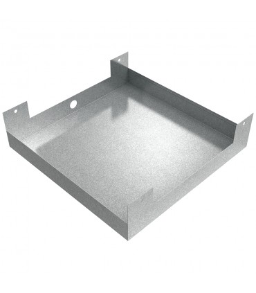 Hanging Drain Pan - 24" x 24" x 3" - Galvanized Steel