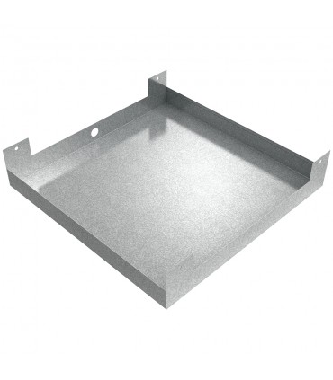 Hanging Drain Pan - 30" x 30" x 3" - Galvanized Steel 