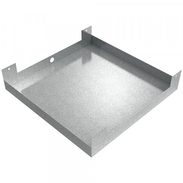 Hanging Drain Pan - 30" x 30" x 3" - Galvanized Steel 