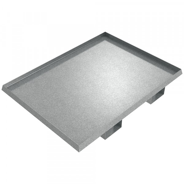 Drum Spill Pallet - 48" x 36" x 2"  - Galvanized Steel