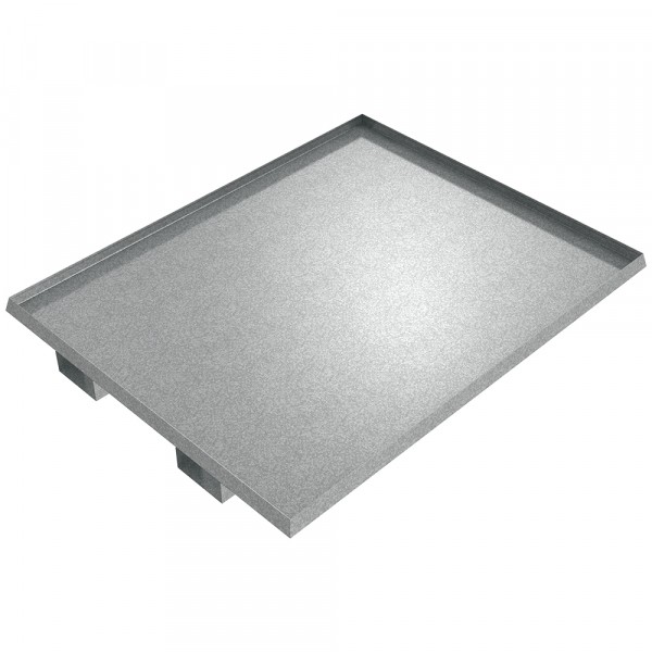 Drum Spill Pallet - 60" x 48" x 2" - Galvanized Steel