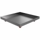 Rolling Drip Pan - 24" x 24" x 2" - Stainless Steel