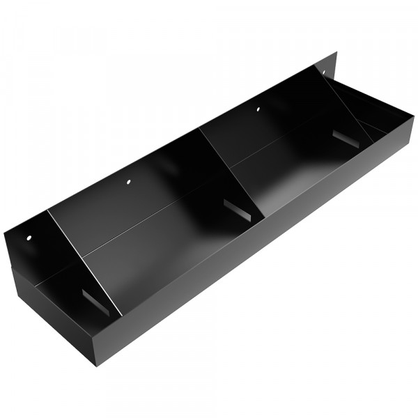 Wall Mount Drip Pan - 24" x 6" x 2" - Steel