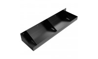 Wall Mount Drip Pan - 30" x 8" x 4" - Steel