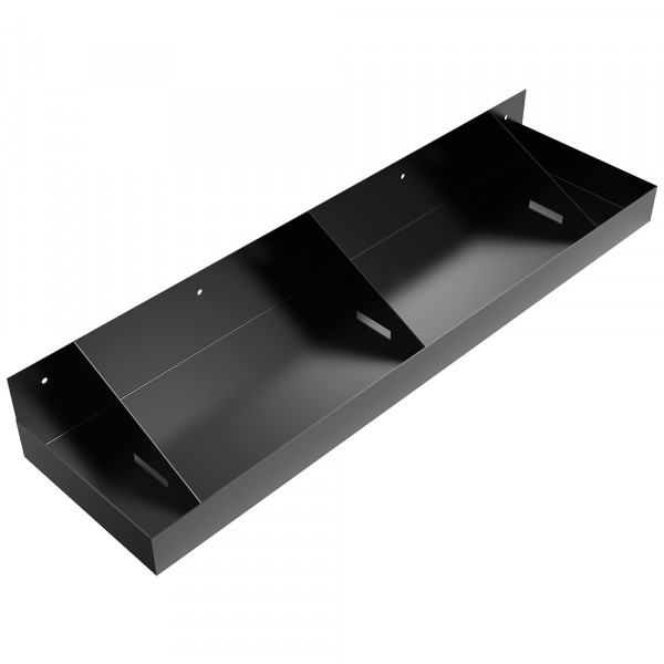 Wall Mount Drip Pan - 30" x 8" x 4" - Steel