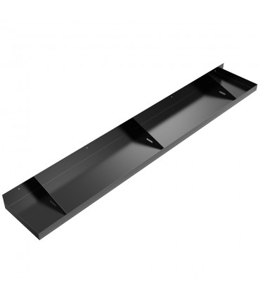 Wall Mount Spill Control Trough - 76" x 12" x 4" - Steel 
