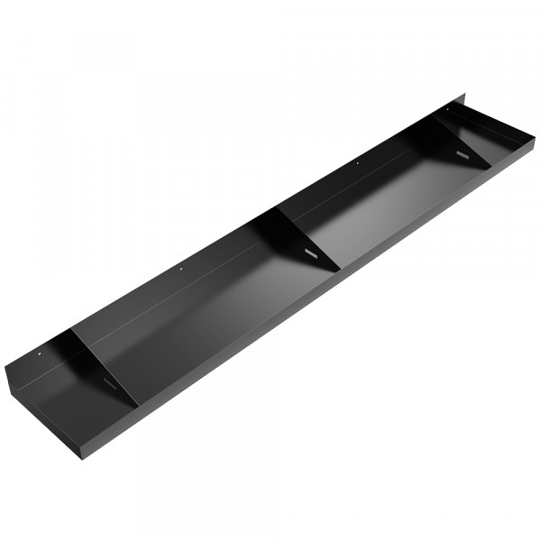 Wall Mount Spill Control Trough - 76" x 12" x 4" - Steel 