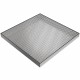 Beverage Spill Pan with Insert - 24" x 24" x 1.9" - Stainless Steel