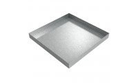 Drip Pan - 24" x 24" x 2.5" - Galvanized Steel