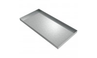 Drip Pan - 48" x 24" x 2.5" - Galvanized Steel