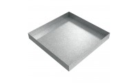 Drip Pan - 16" x 16" x 2" - Galvanized Steel