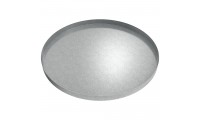 Round Drip Pan - 36" Diameter - Galvanized Steel