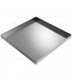 Bargain Washer Drip Pan - 32" x 32" x 2.5" - Stainless Steel