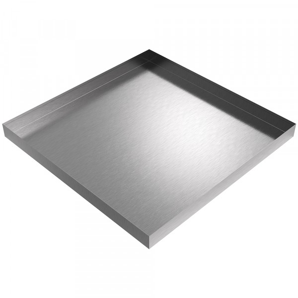 Bargain Washer Drip Pan - 32" x 32" x 2.5" - Stainless Steel