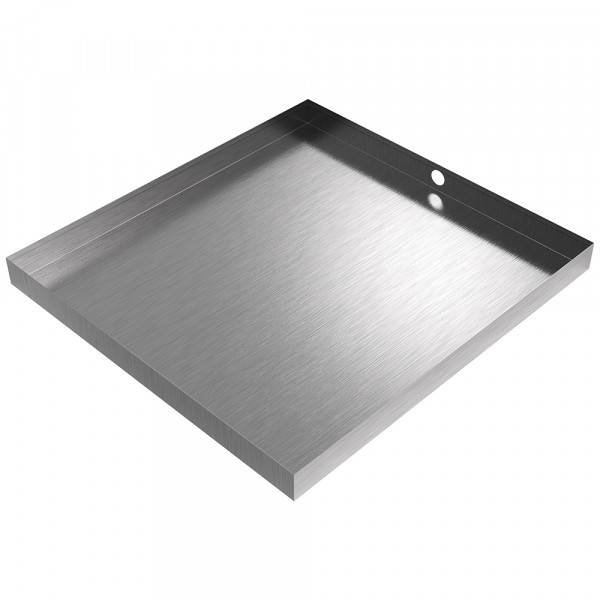 Bargain Drain Pan - 32" x 30" x 2.5" - Stainless Steel