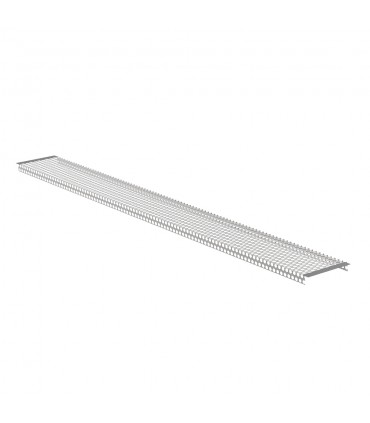 Open Front Trench Drain Pan - 34" x 30" x 1" - Stainless Steel