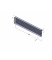 36 x 9 x 2 Custom Drain Pan 18G