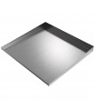 Compact Front-Load Washer Floor Tray 27" L x 25" W x 1-2.5" H - Stainless Steel