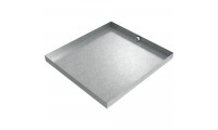 Drain Pan - 32" x 30" x 2.5" - Galvanized Steel