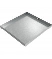 Drain Pan - 32" x 30" x 2.5" - Galvanized Steel