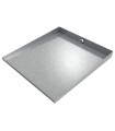 Compact Front-Load Drain Pan - 27" x 25" - Galvanized