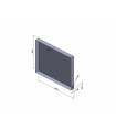 Custom Drain Pan - 28 x 25 x 2.5 - 18 Ga Stainless