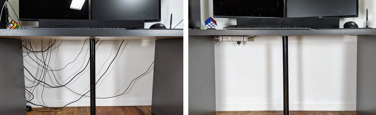 Cable Management for Desks