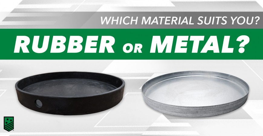 Rubber vs. Metal: Choosing the Right Water Heater Pan