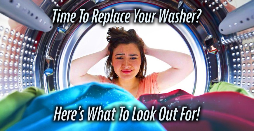Signs That It's Time To Replace Your Washer